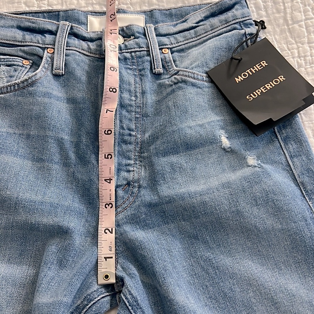 NWT Mother Superior The Tripper Ankle Jeans Misbeliever Wash Sold Out - Picture 12 of 15